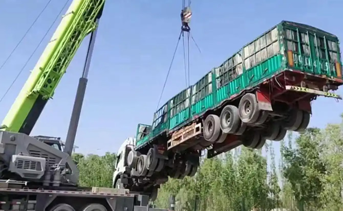 原州区道路脱困救援案例